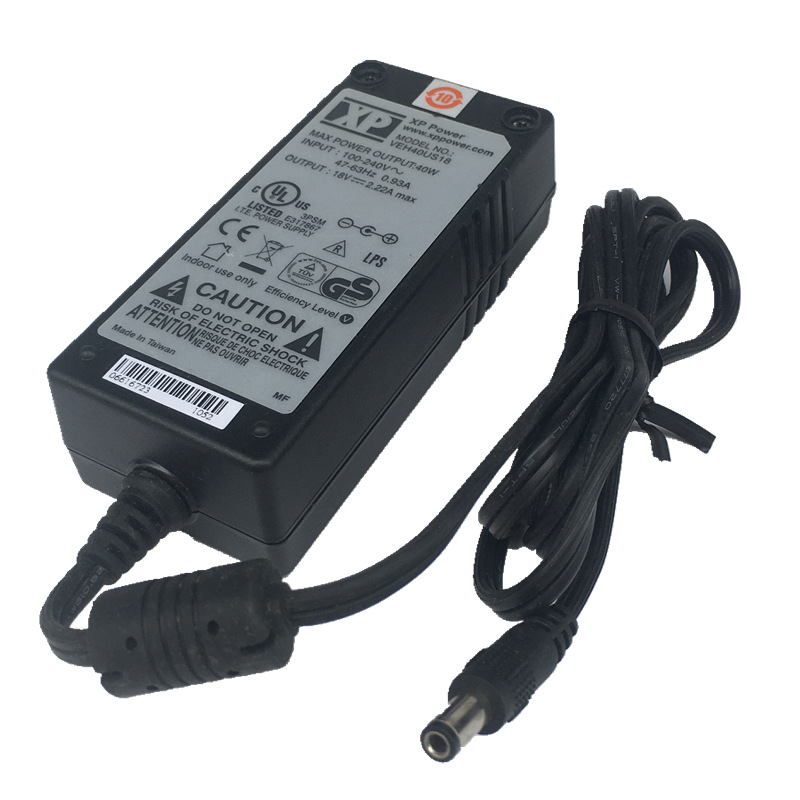 *Brand NEW*XP Power 18V 2.22A VEH40US18 AC DC ADAPTER POWER SUPPLY